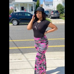 Fit & Flare Army Pant